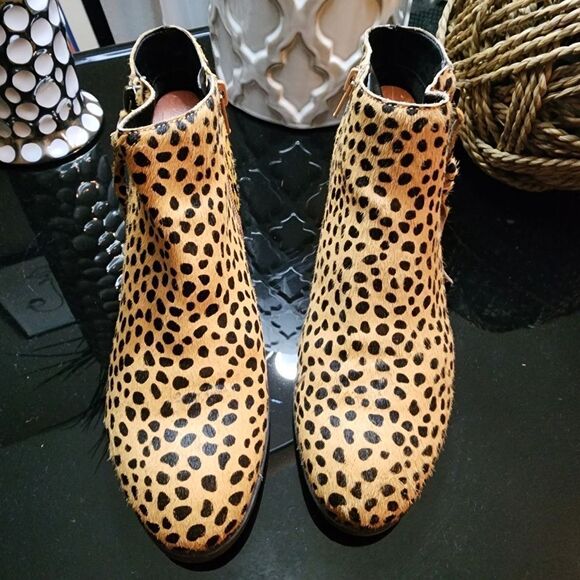 Sole Society 'Abbott' Genuine Calf Hair Bootie - Picture 3 of 15